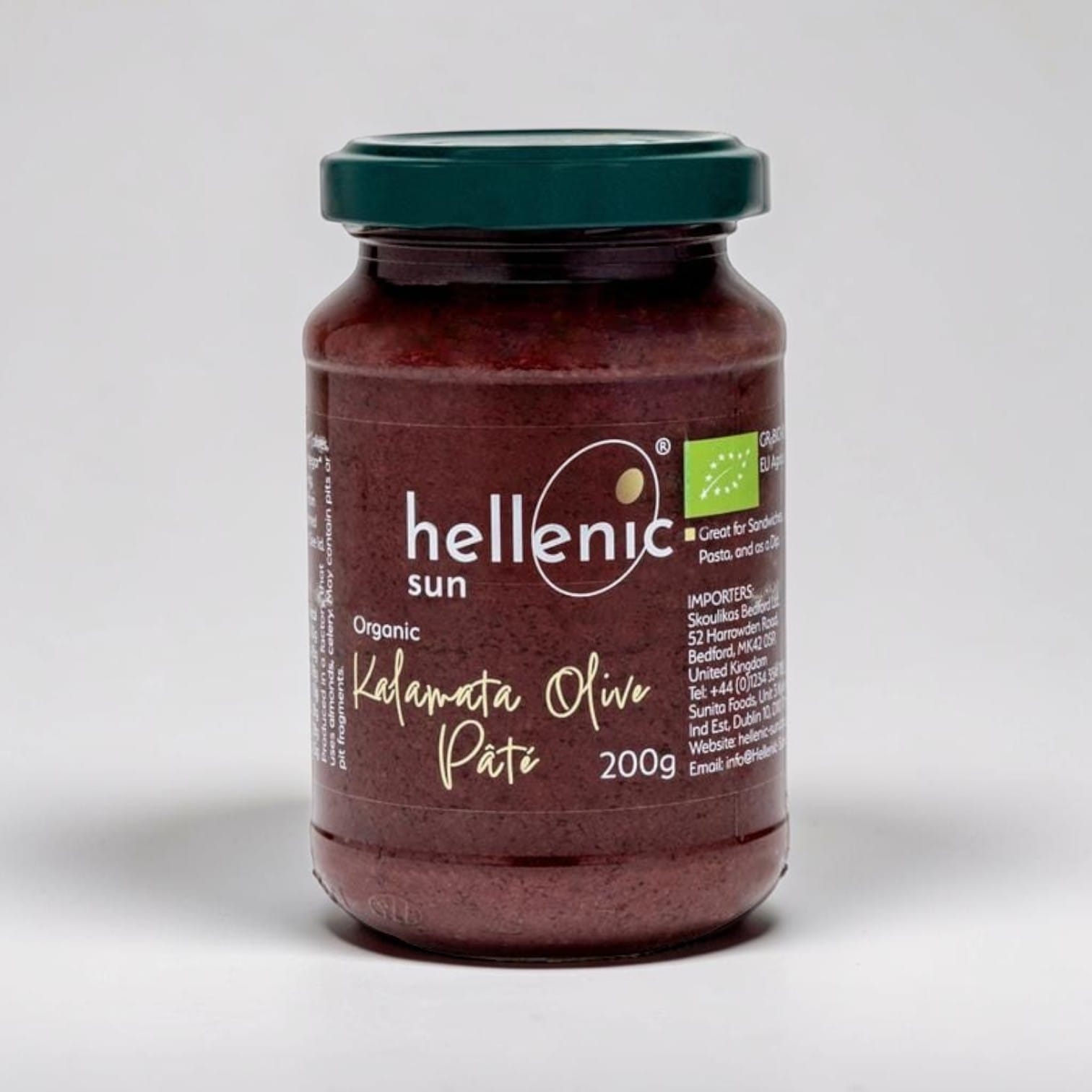 Organic Kalamata Pate 200g by Hellenic Sun