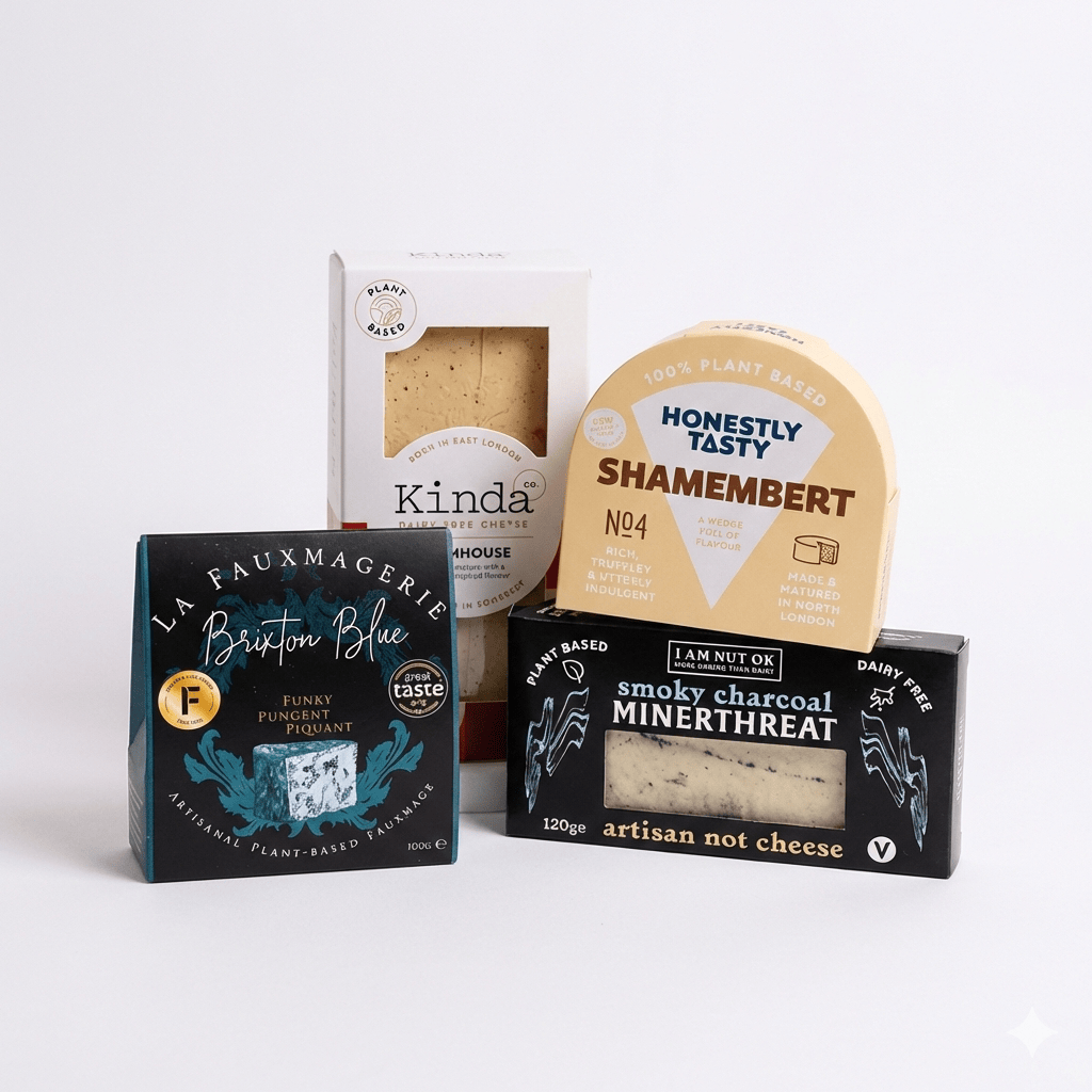 Introduction to Veganism Selection box by Saporia | Artisan UK Vegan Cheesemonger & Deli