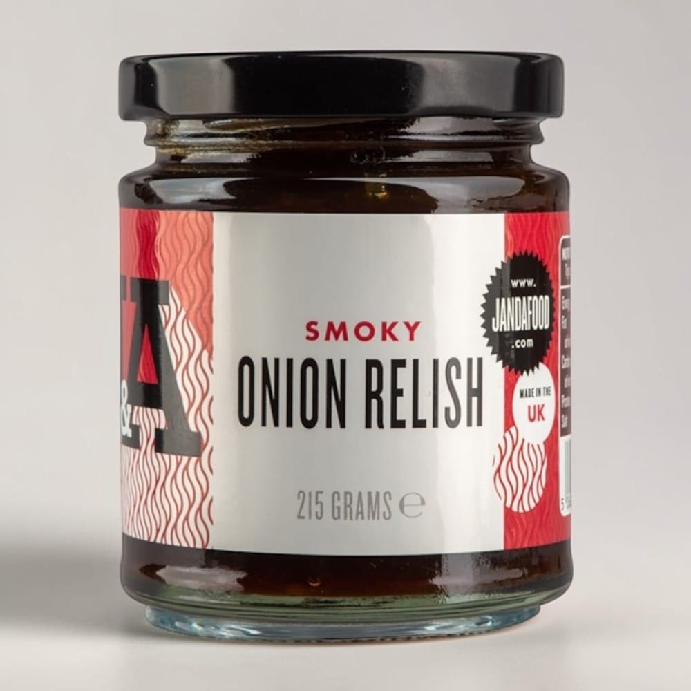 Smoky Onion Relish 215g by Janda Food