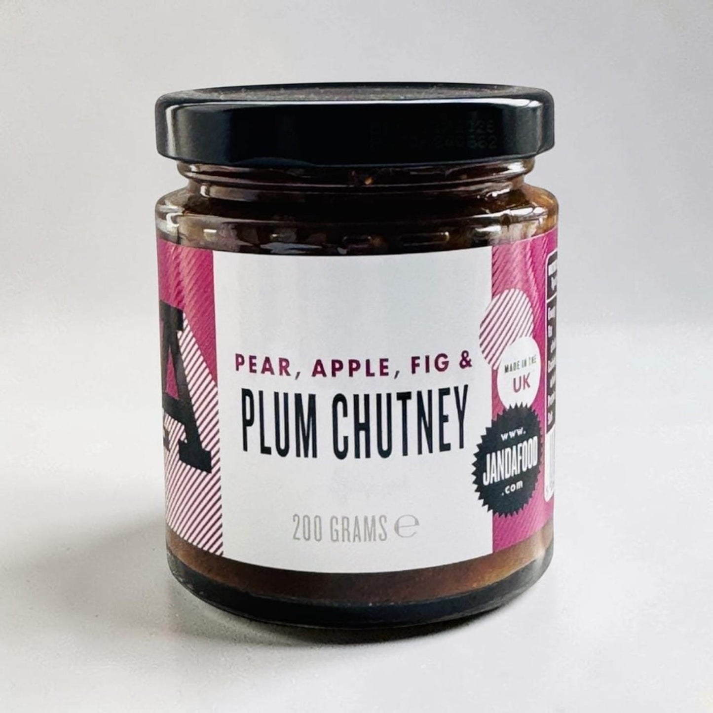 Pear Apple Fig & Plum Chutney 200g by Janda Food