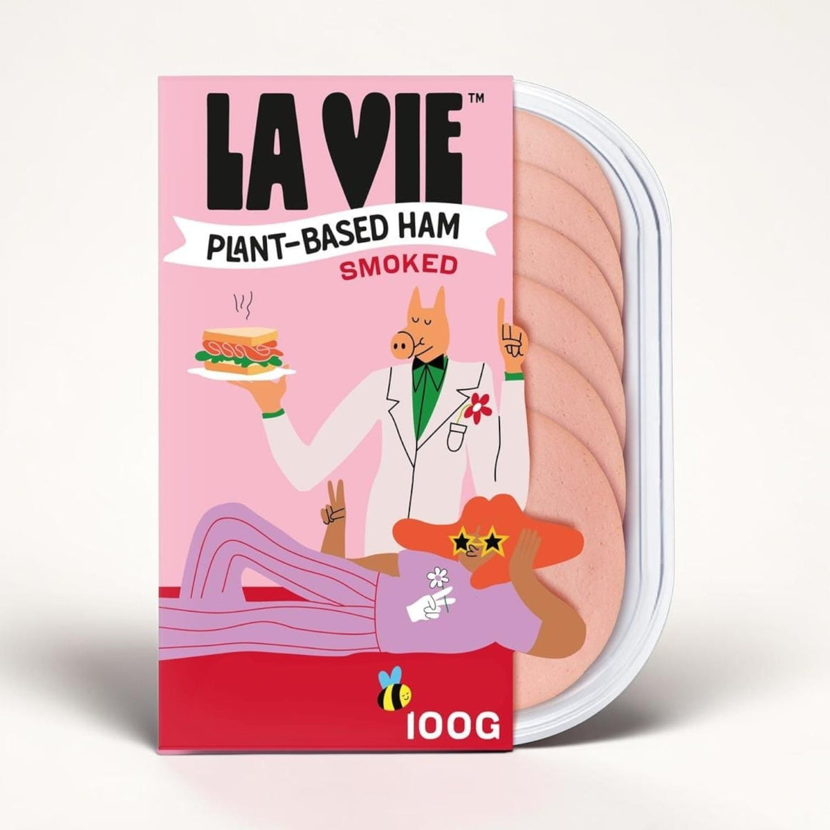 Smoked Ham 100g by La Vie