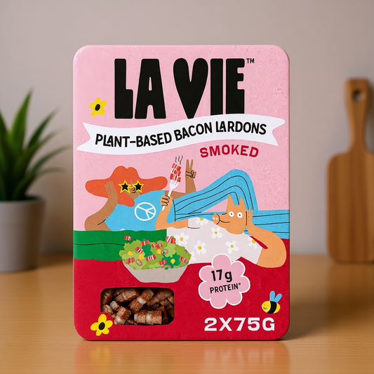 Smoked Plant-Based Bacon Lardons