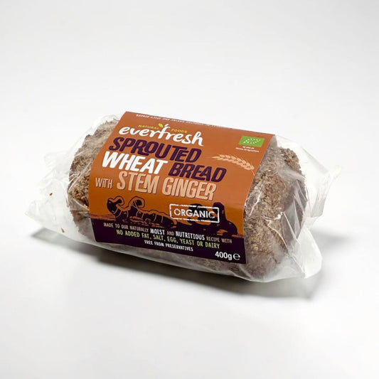 Organic Sprouted Stem Ginger Bread by Everfresh Natural Foods