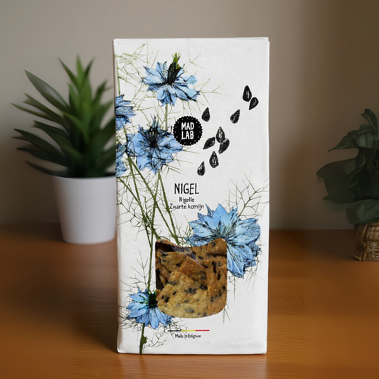 Organic Black Cumin Seeds Crackers