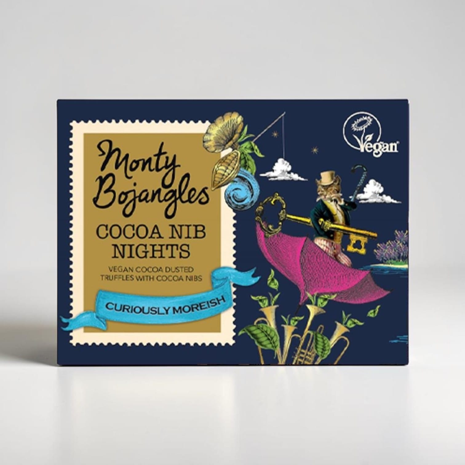Cocoa Nib Nights Truffles 100g by Monty Bojangles