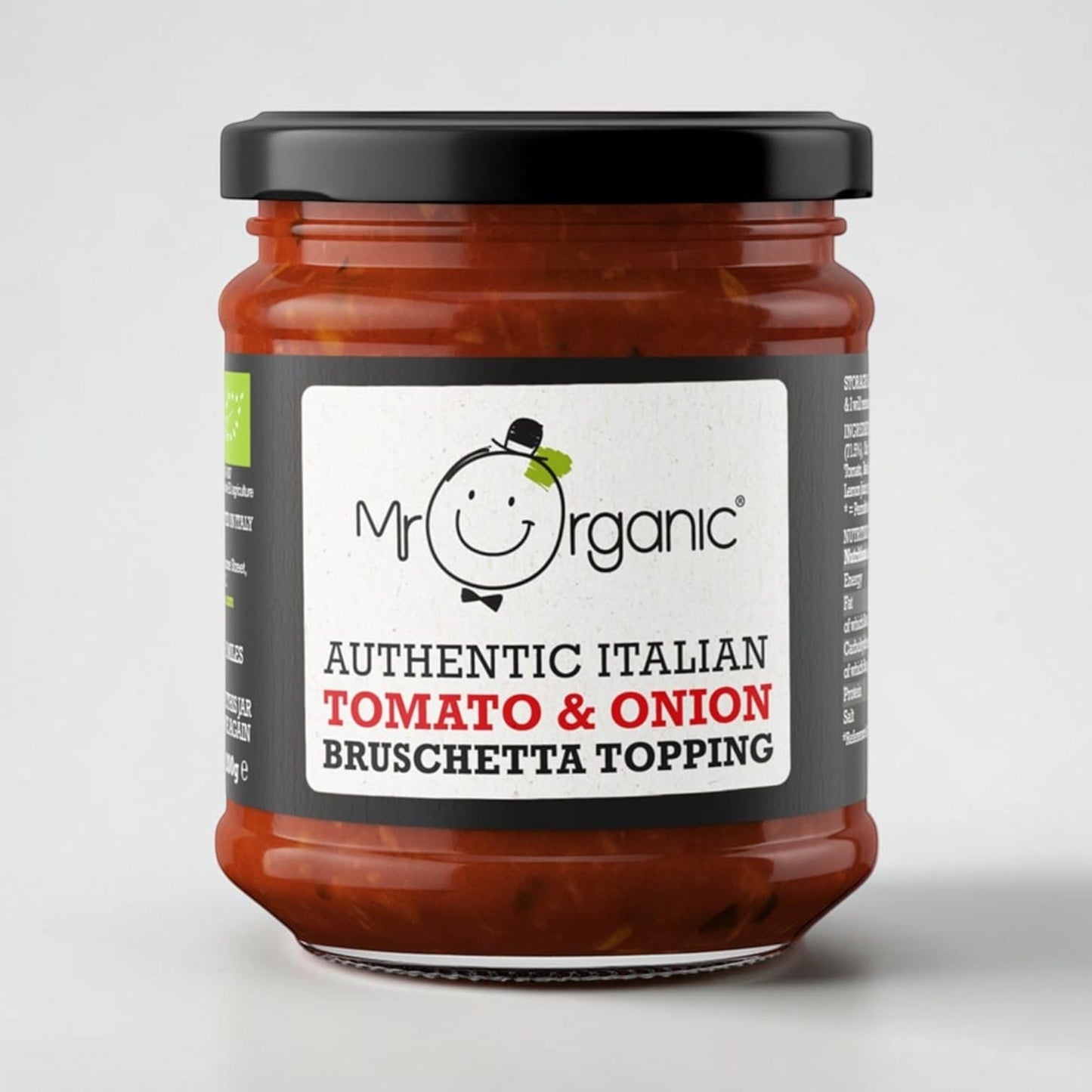Italian Tomato & Red Onion Bruschetta Topping 200g by Mr Organic