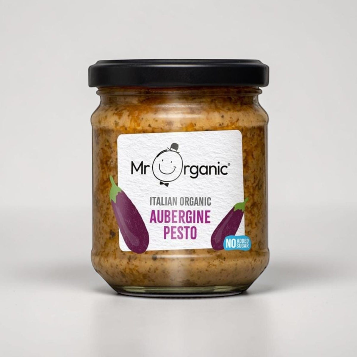 Aubergine Pesto 190g by Mr Organic