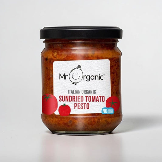 Sundried Tomato Pesto 190g by Mr Organic