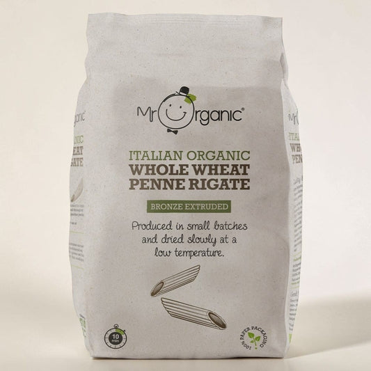 Whole Wheat Penne 500g by Mr Organic