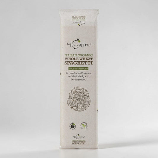 Whole Wheat Spaghetti Pasta 500g by Mr Organic