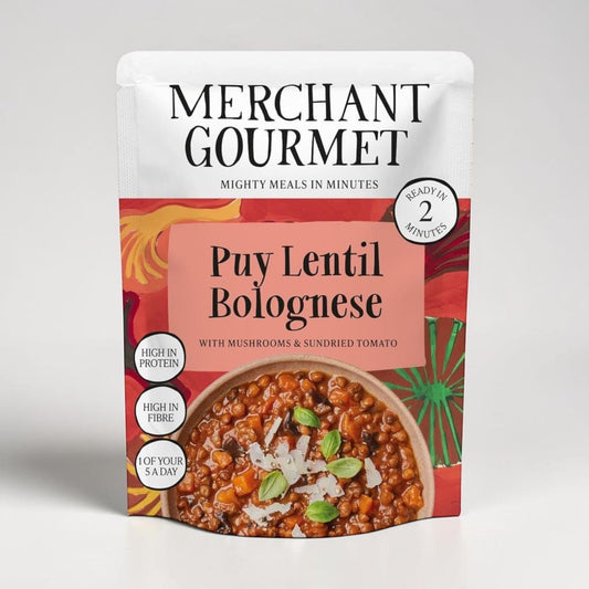 Puy Lentil & Mixed Mushroom Bolognese 280g by Merchant Gourmet