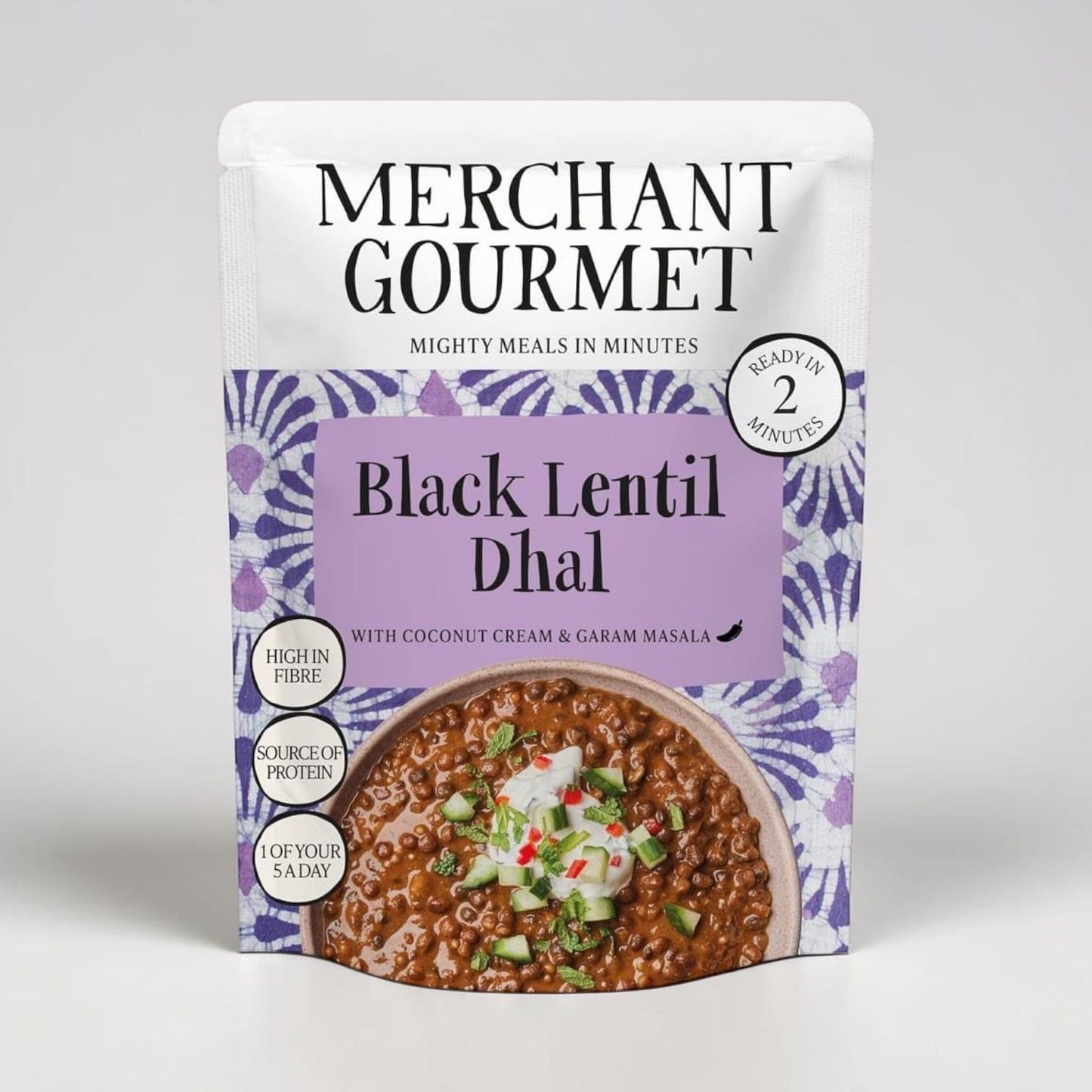 Black Lentil Dhal 280g by Merchant Gourmet