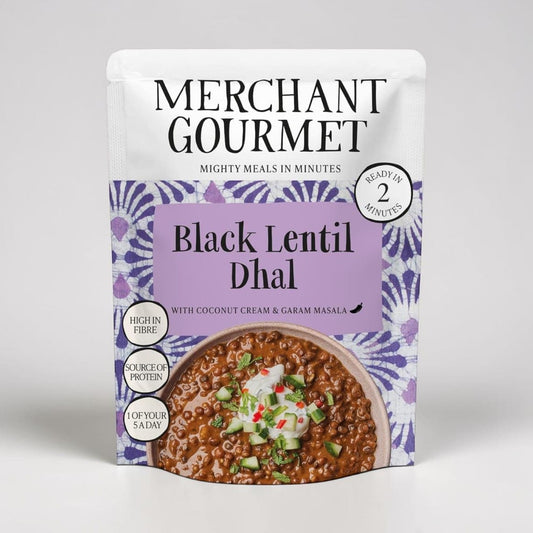 Black Lentil Dhal 280g by Merchant Gourmet