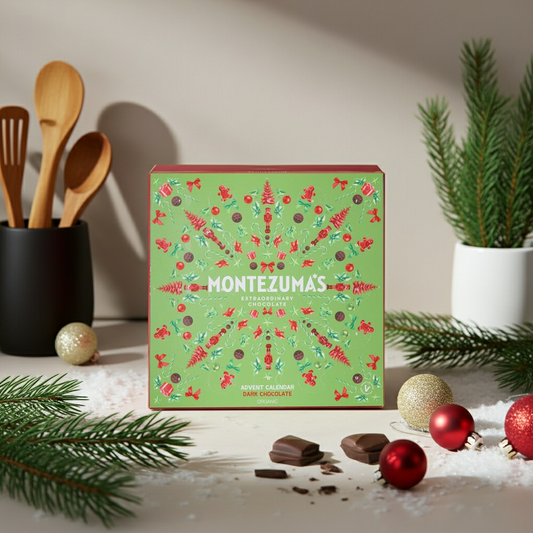 25 windows of rich organic dark chocolate, crafted with care and ethics. A sophisticated countdown for chocolate purists.