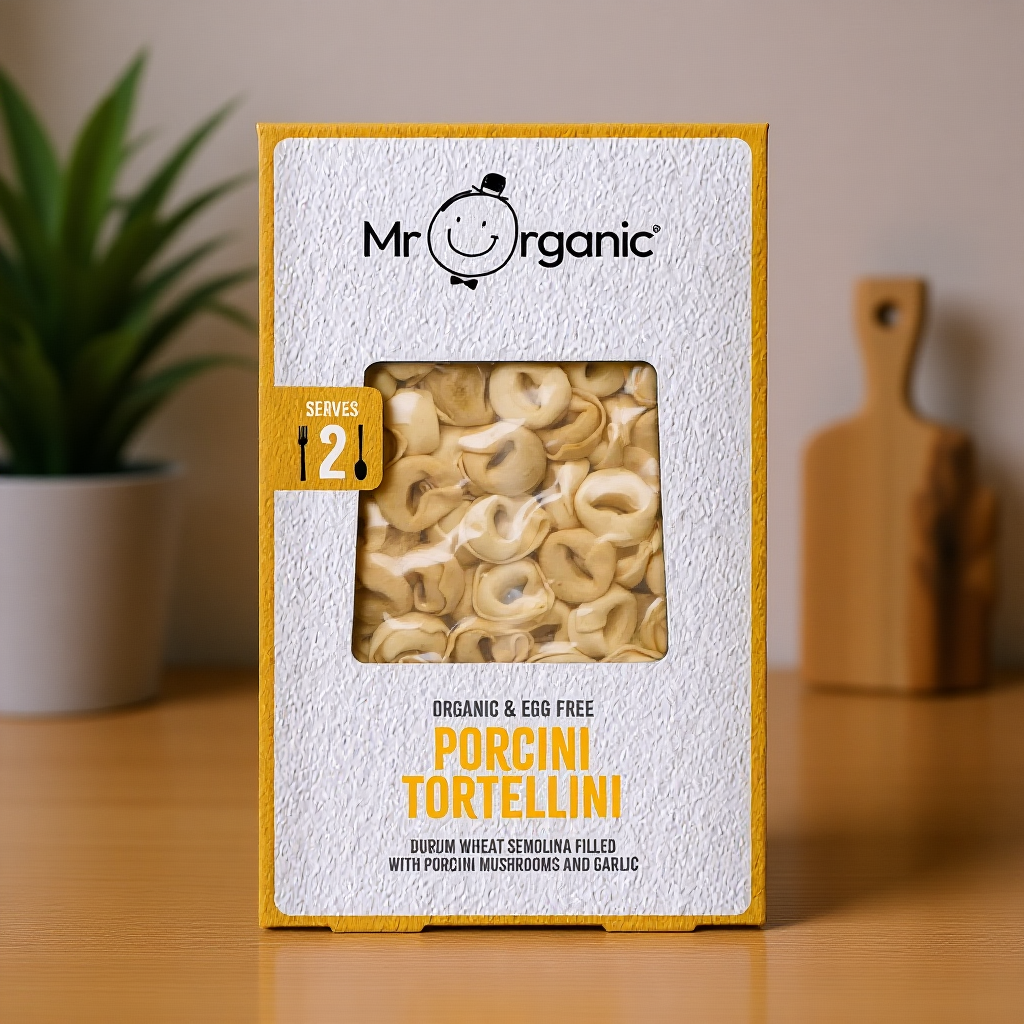 Tortellini with Porcini Mushrooms
