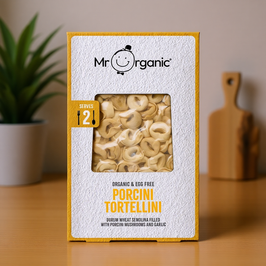 Tortellini with Porcini Mushrooms