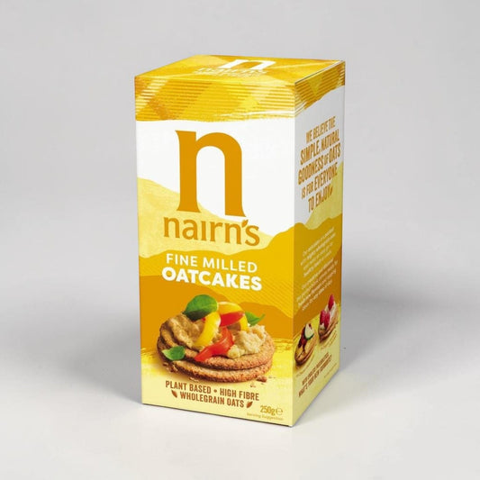 Fine Milled Oatcakes 218g by Nairns