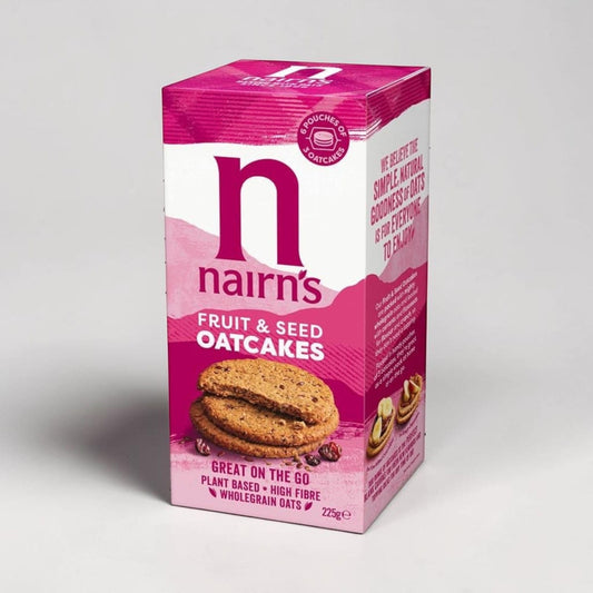 Fruit & Seed Oatcakes 225g by Nairns