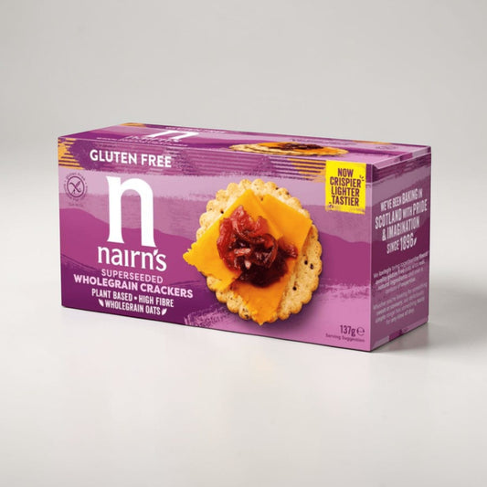 Super Seeded Wholegrain Cracker 137g by Nairns
