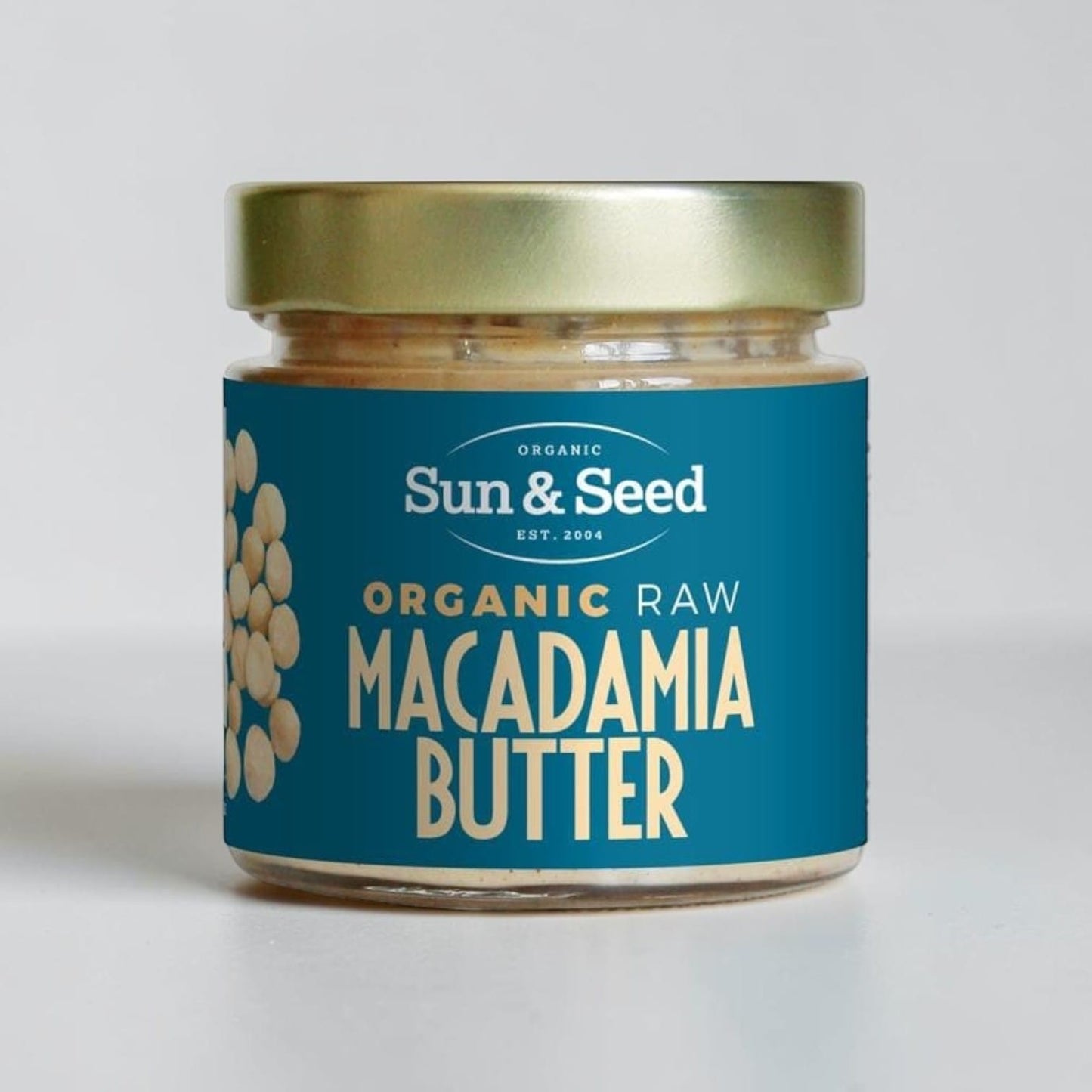 Organic Raw Organic Macadamia Butter 200g by Sun and Seed