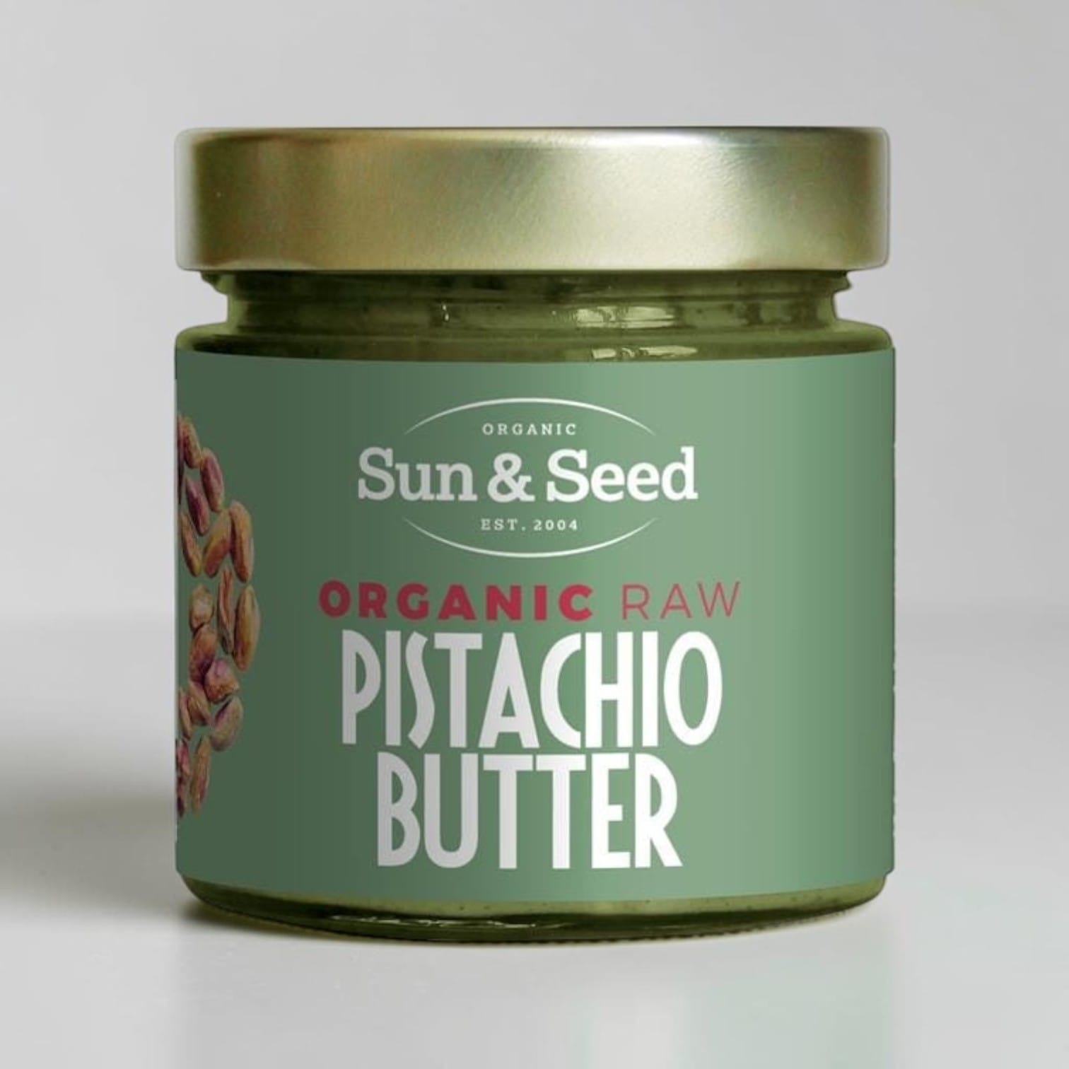 Organic Raw Pistachio butter 200g by Sun and Seed