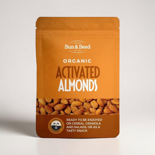 Organic Activated Almonds 200g by Sun and Seed