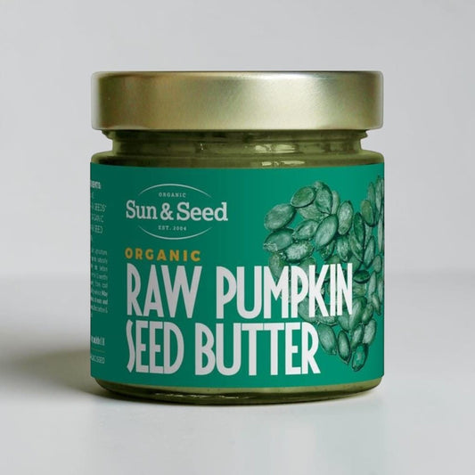 Organic Raw Pumpkin Seed Butter 200g by Sun and Seed