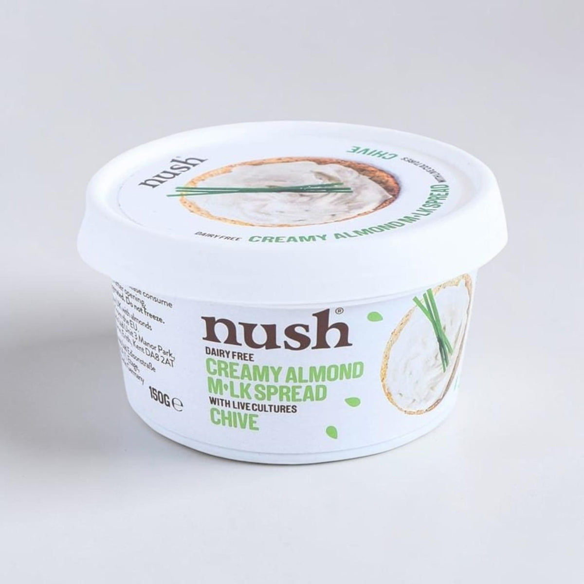 Almond M*lk Ch*ese Spread Chive 150g by Nush