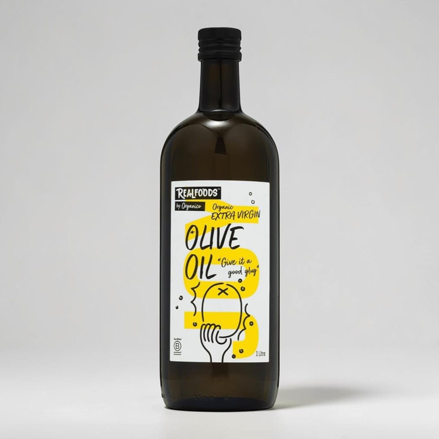 Organic Extra Virgin Olive Oil 1000g by Realfoods