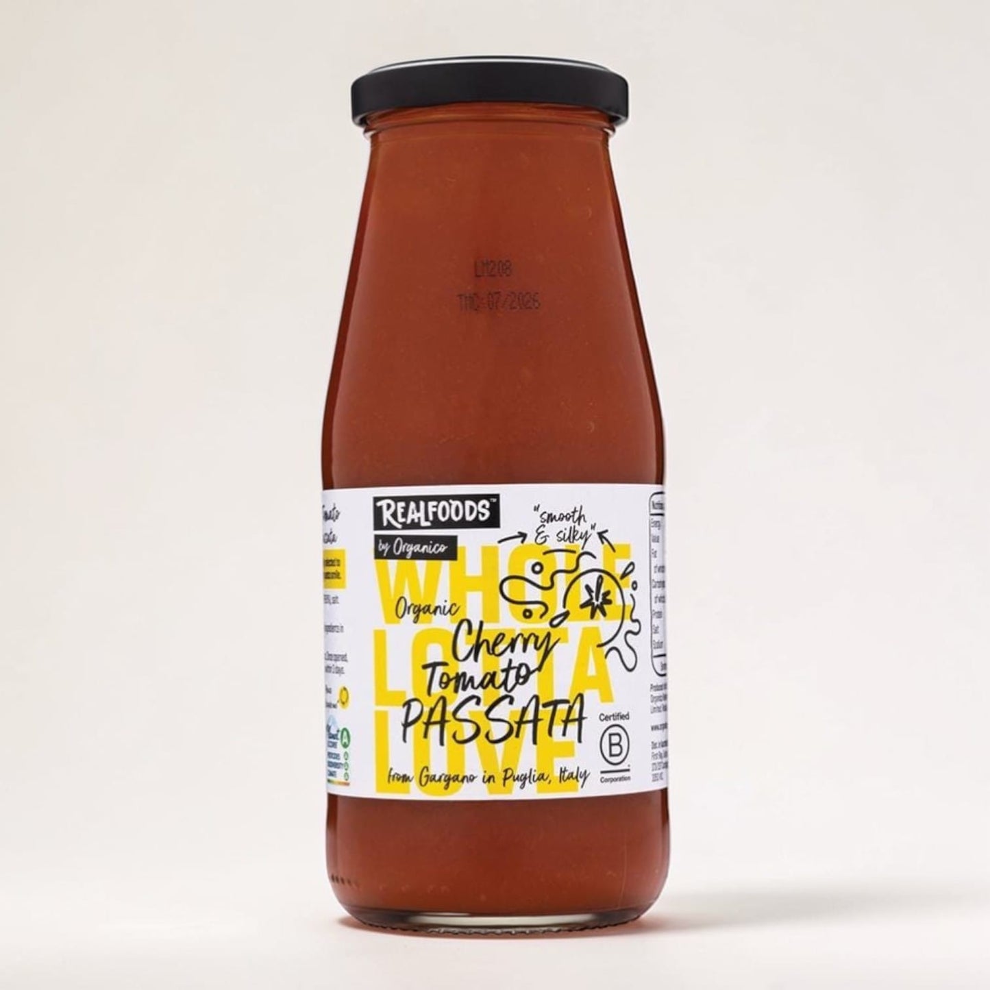 Organic Cherry Tomato Passata 420g by Realfoods