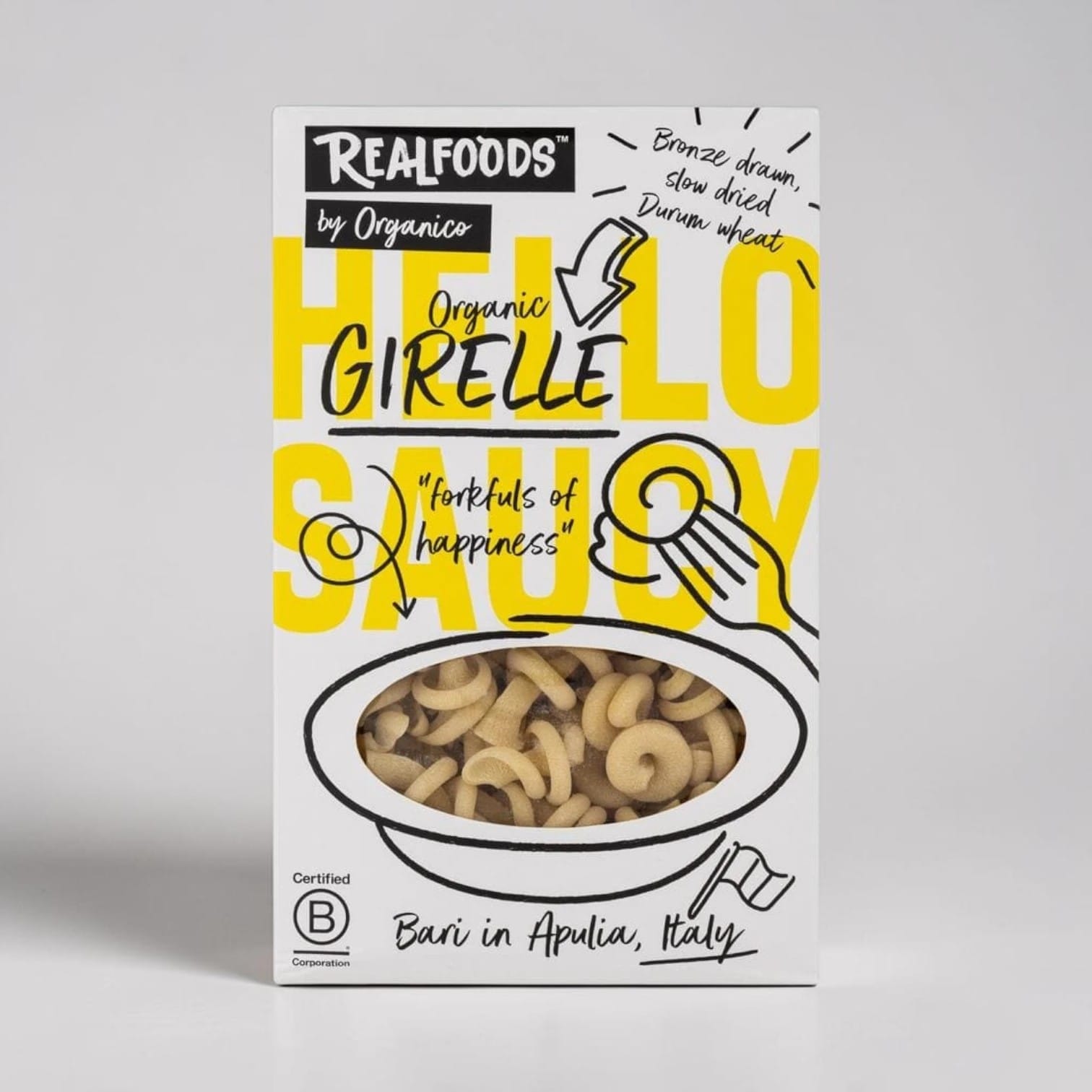 Organic Girelle Pasta 500g by Realfoods