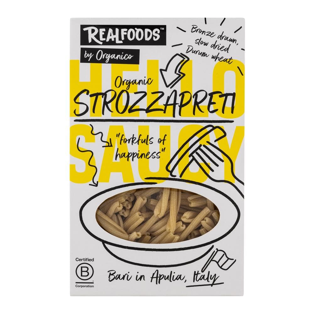 Organic Strozzapreti Pasta 500g by Realfoods