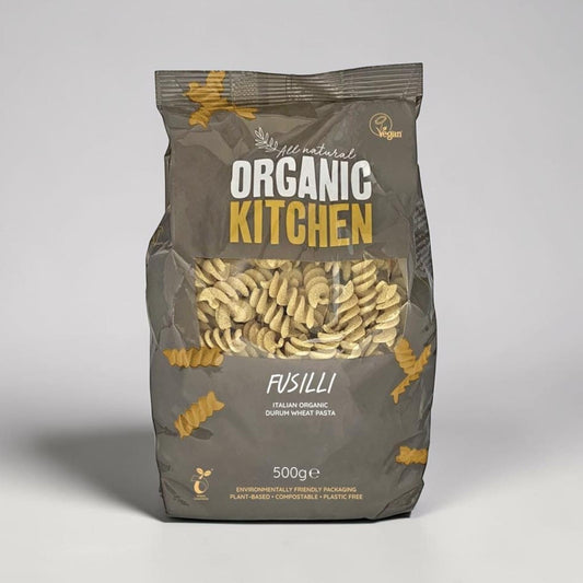 Organic Italian White Wheat Fusilli 500g by Organic Kitchen