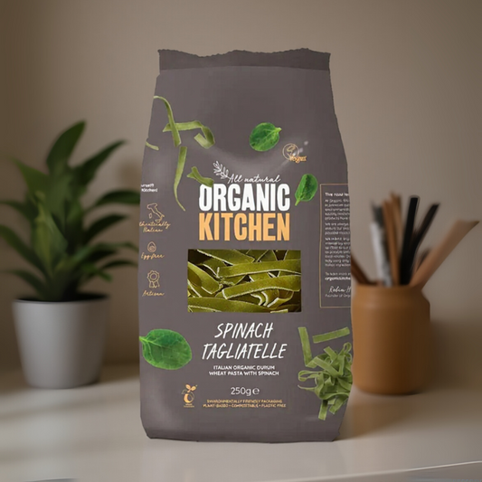 Organic Italian Spinach Tagliatelle