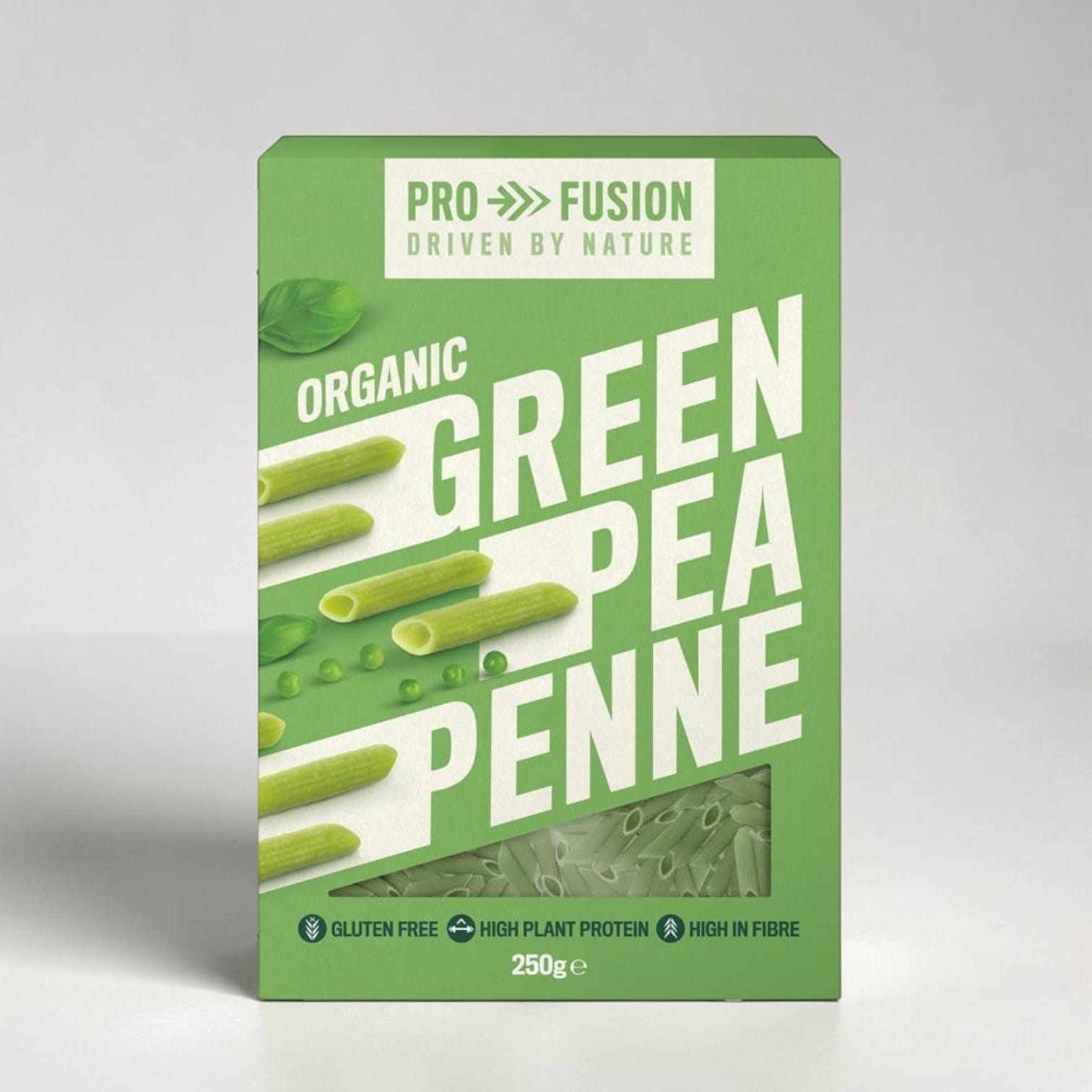 Organic Green Pea Penne 250g by Profusion