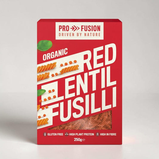 Organic Red Lentil Fusilli 250g by Profusion