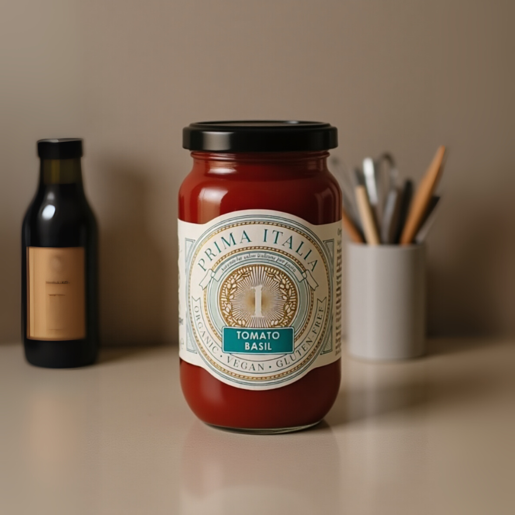 Organic Tomato & Basil Pasta Sauce