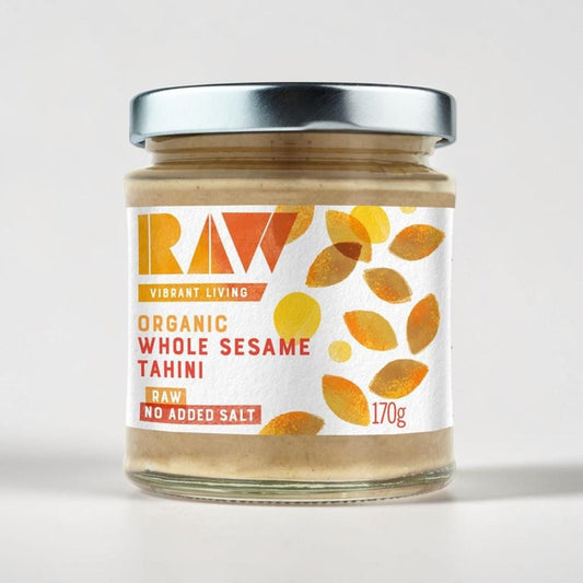 Organic Raw Whole Tahini 170g by Raw Health
