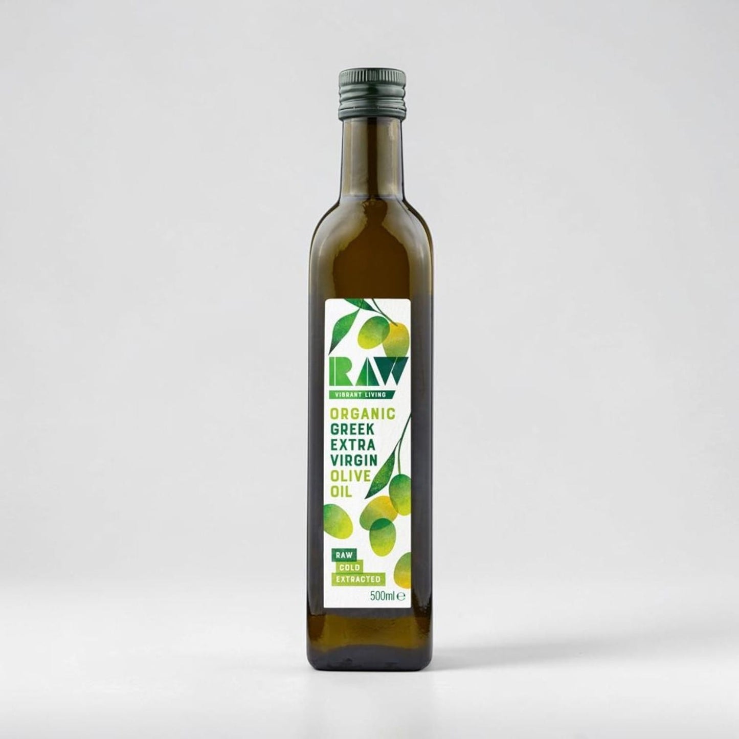 Raw Vibrant Living Greek Extra Virgin Olive Oil 500g