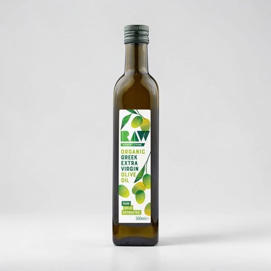 Raw Vibrant Living Greek Extra Virgin Olive Oil 500g by Raw Health