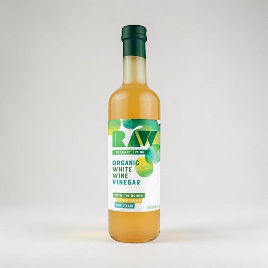 White Wine Vinegar with the Mother Organic 500g by Raw Health
