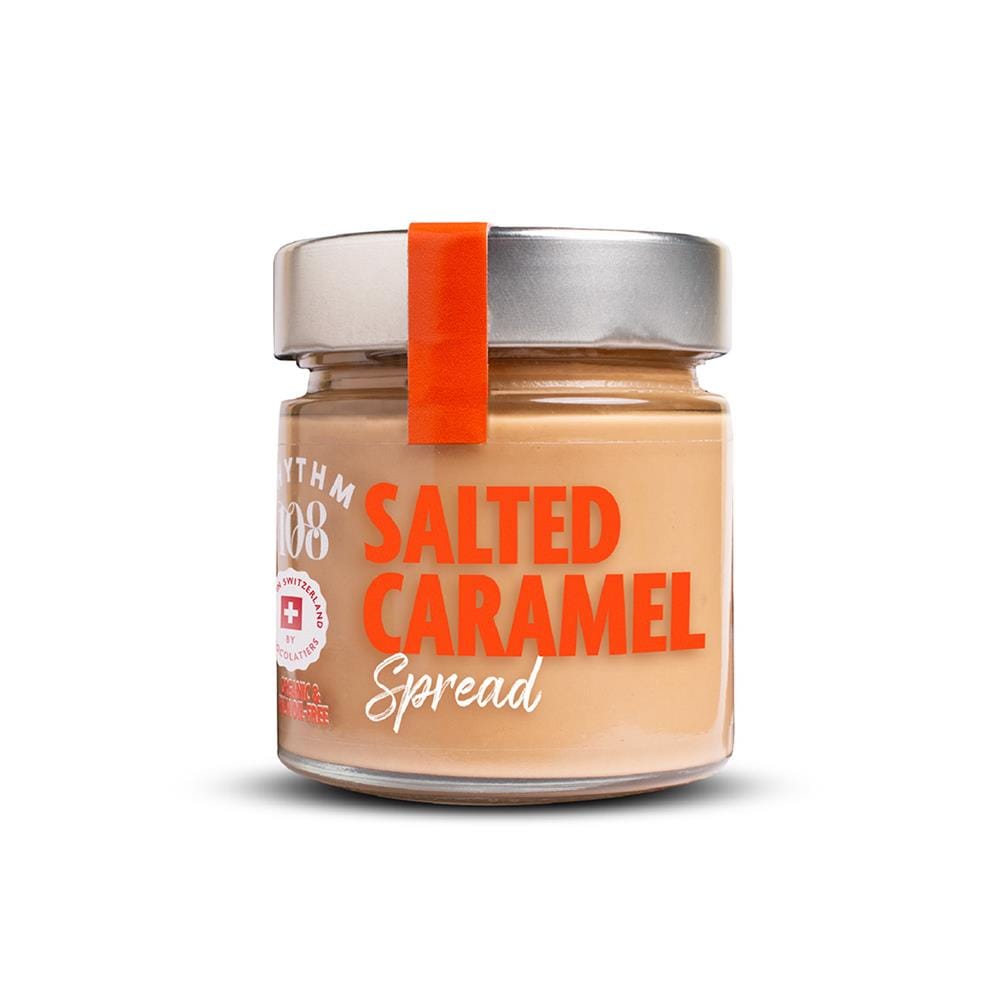 Organic Salted Caramel Spread 250g by Rhythm 108