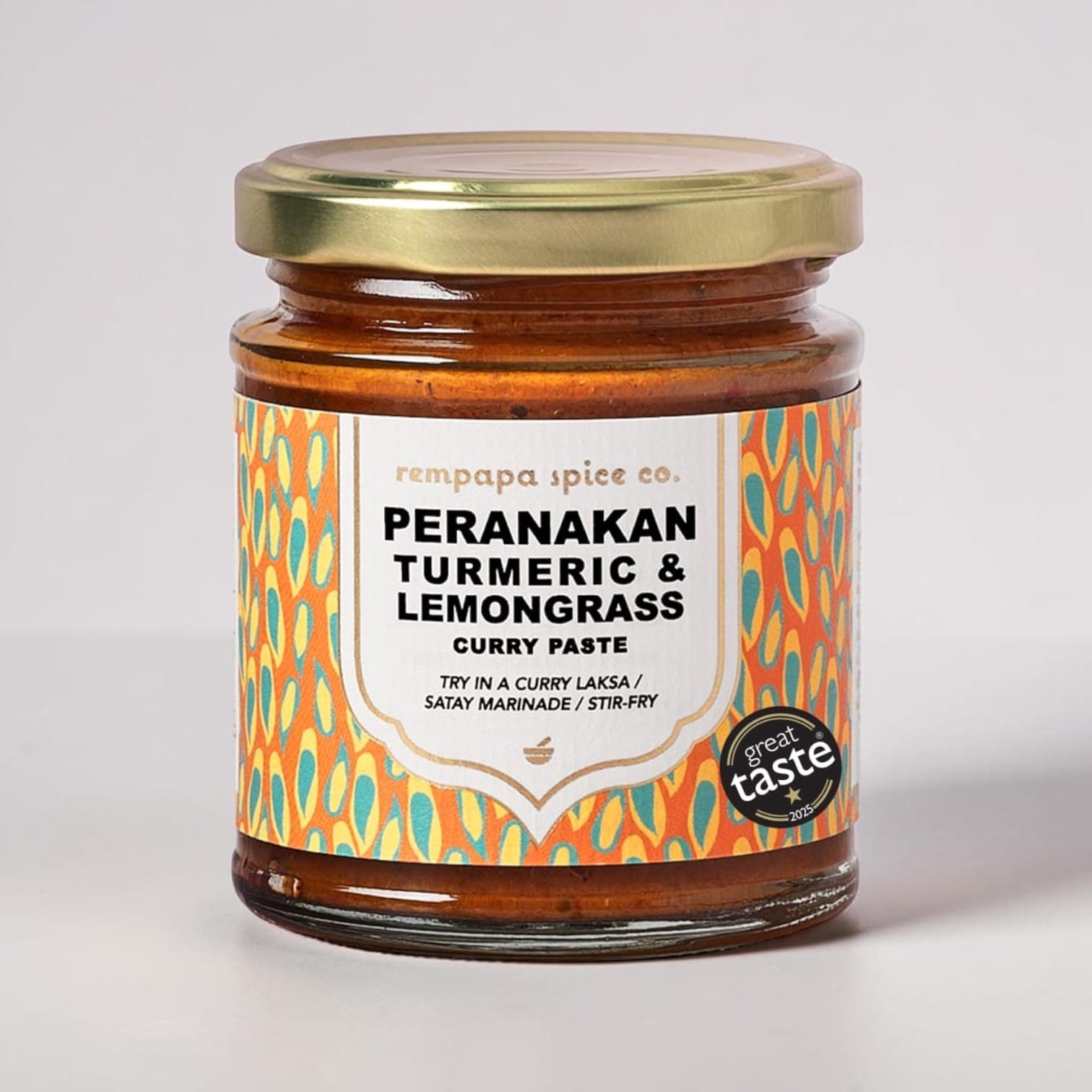 Peranakan Turmeric & Lemongrass Curry Paste by Rempapa