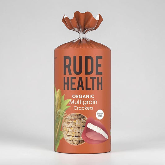 Organic Multigrain Thins 100g by Rude Health