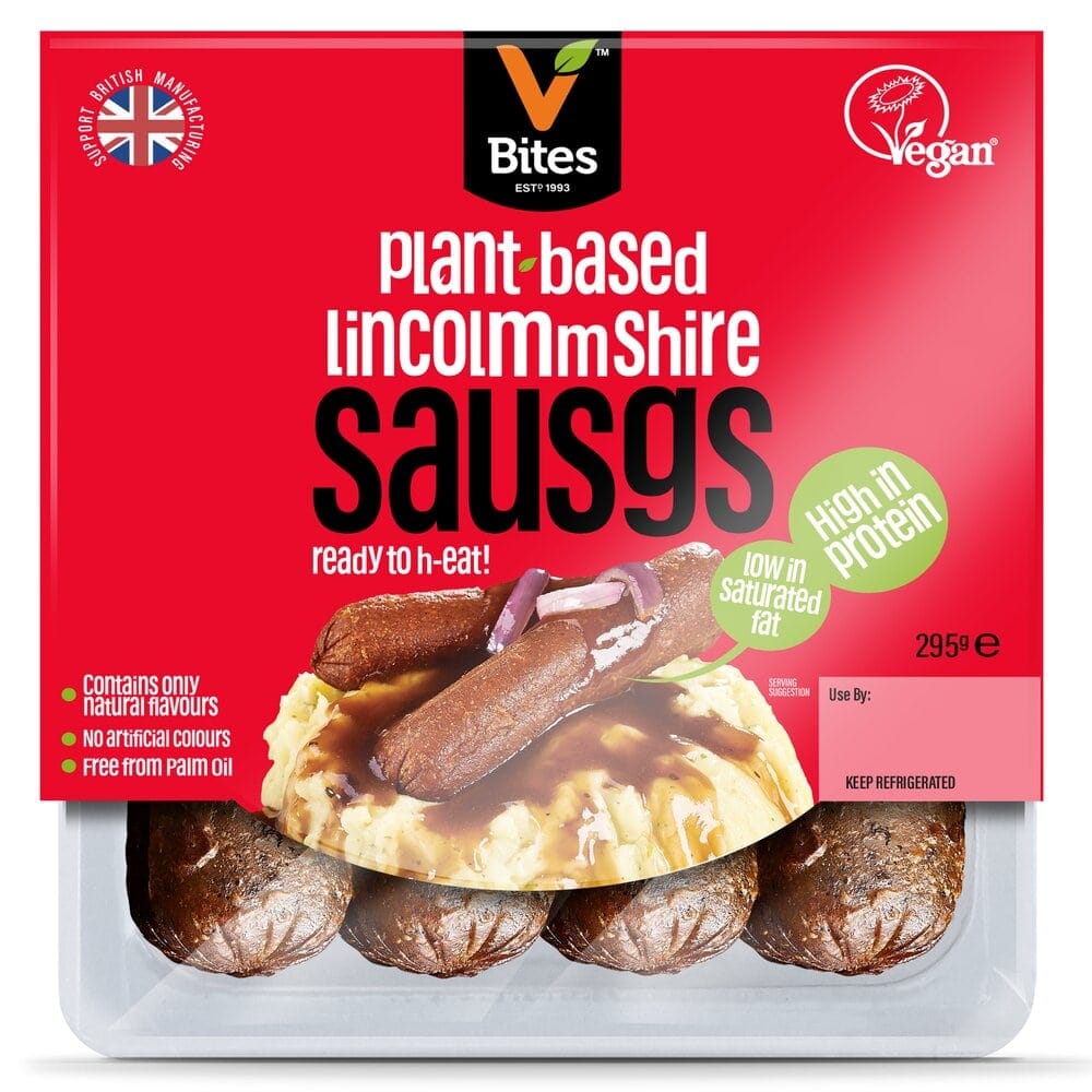 Lincolnshire Sausages 295g by VBites