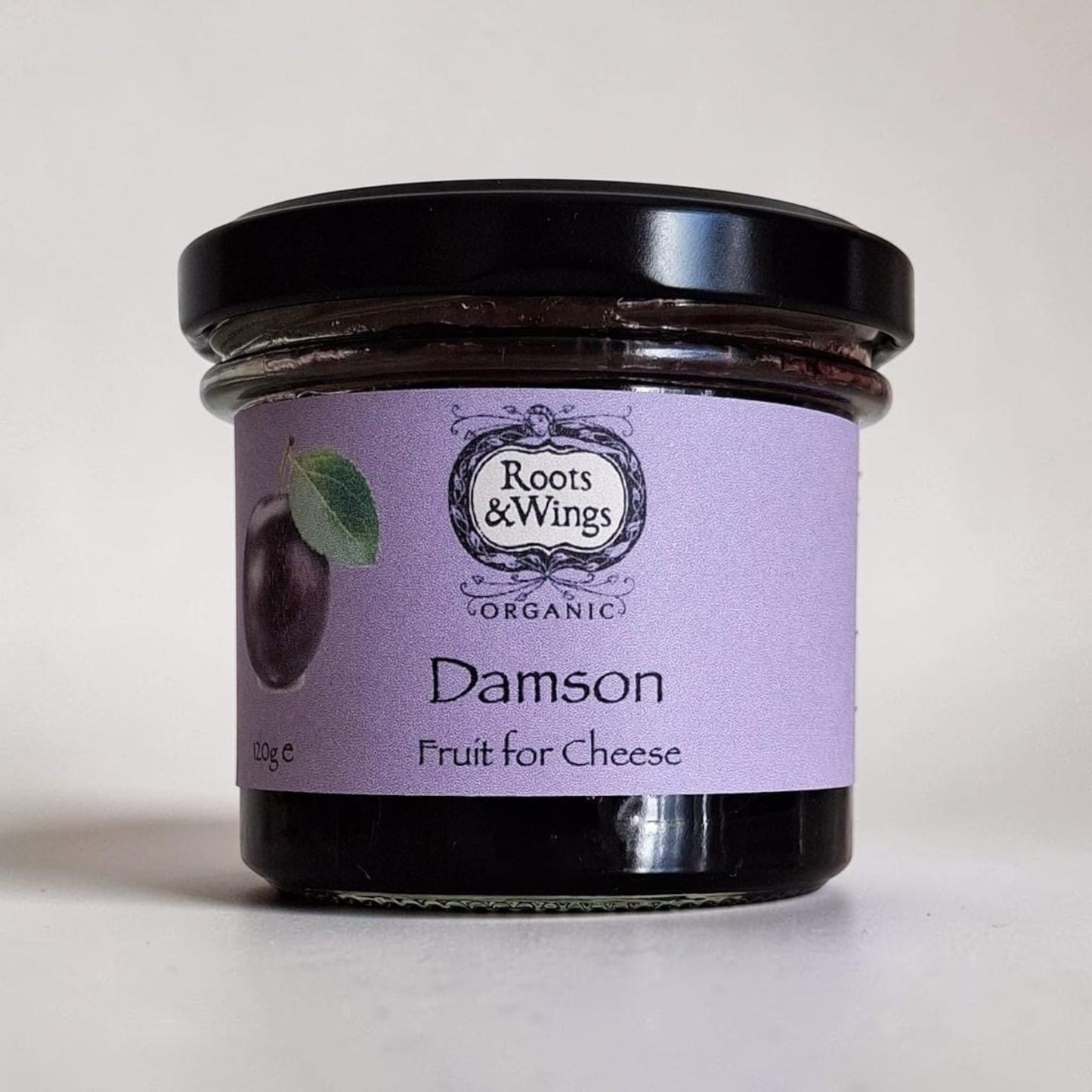 Organic Damson Fruit for Cheese 120g by Roots and Wings