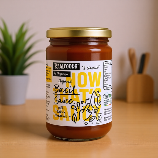 Organic Tomato and Basil Sauce