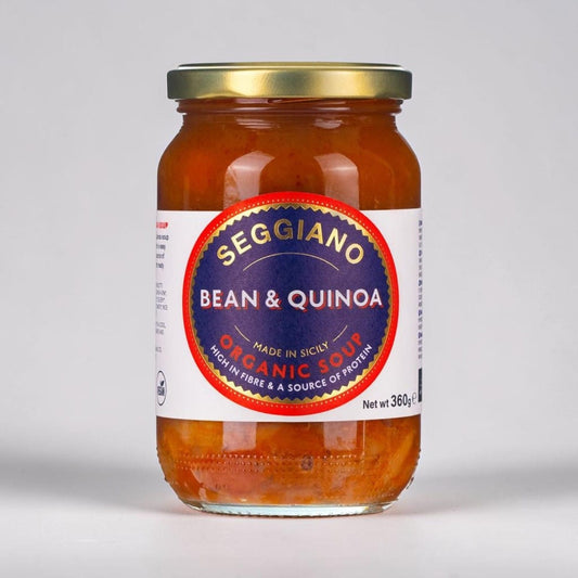Organic Bean & Quinoa Soup by Seggiano