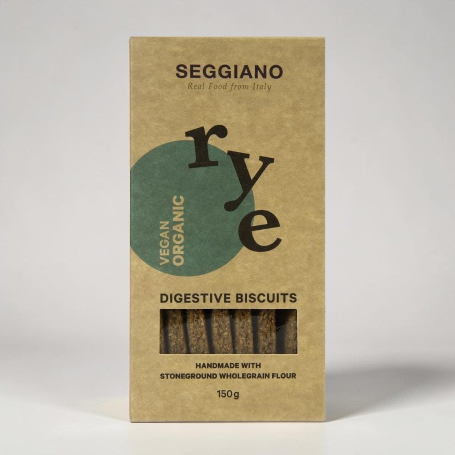 Organic Rye Digestive Biscuits by Seggiano