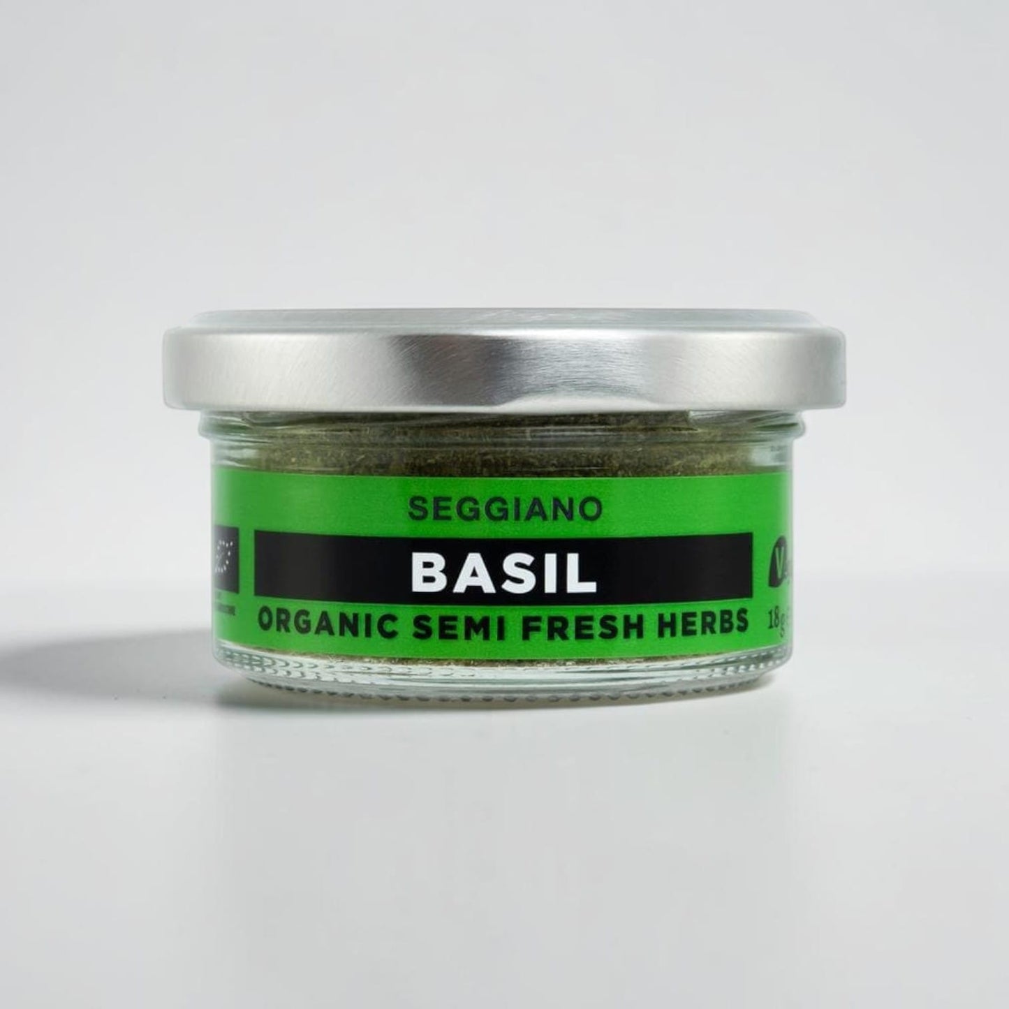 Organic Semi Fresh Basil 18g by Seggiano
